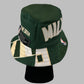 Milwaukee Bucks Upcycled NBA Jersey Bucket Hat