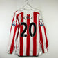 Sunderland 2007/2008 Player Issue Home Shirt 