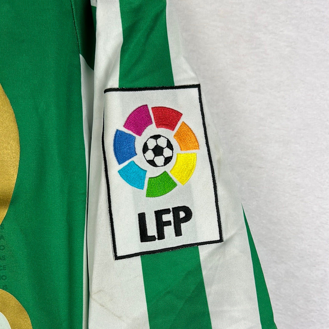 Real Betis 2007/2008 Match Worn Home Shirt - Lima 22