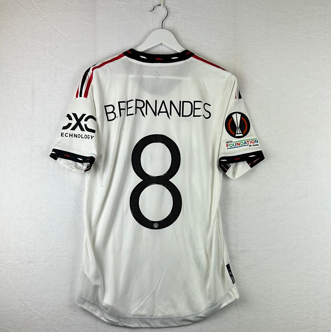 Manchester United 2022/2023 Player Issue Away Shirt - B Fernandes 8 Media 1 of 12