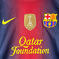 Barcelona 2012/2013 Player Issue Home Shirt - Adriano 21