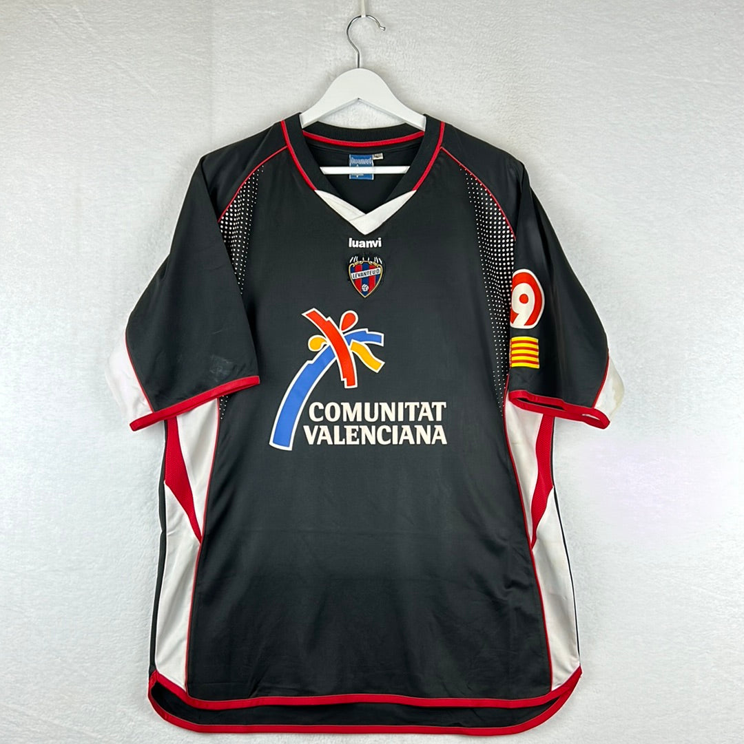 Levante 2006-2007 Match Worn Third Shirt - Large - Riga 10