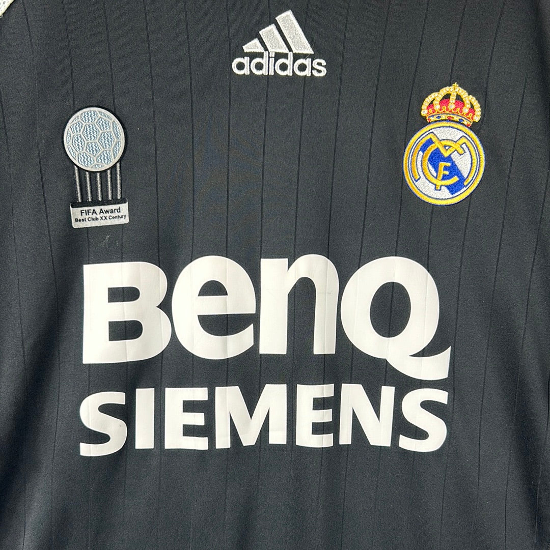 Real Madrid 2006-2007 Away Shirt - Extra Large - Adidas 060819