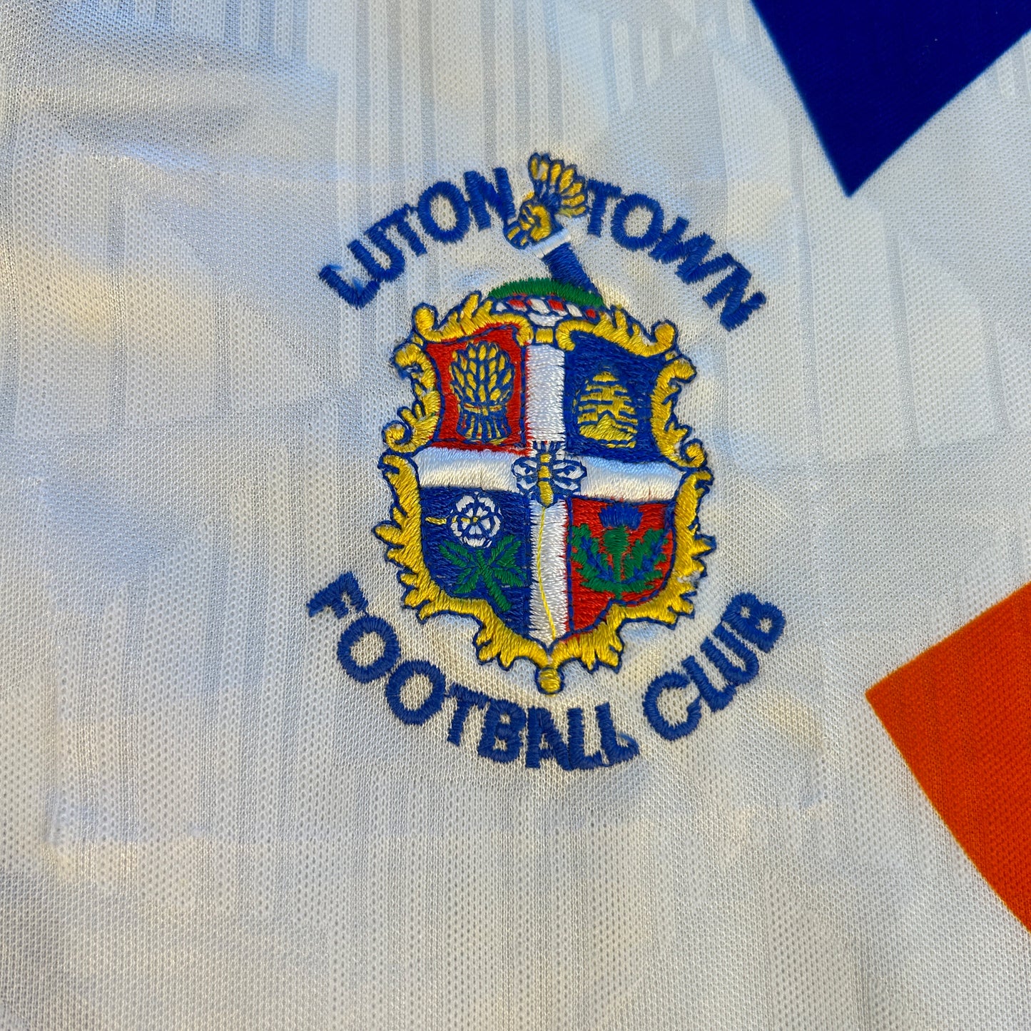 Luton Town 1991/1992 Home Shirt - Player Issue/ Match Worn