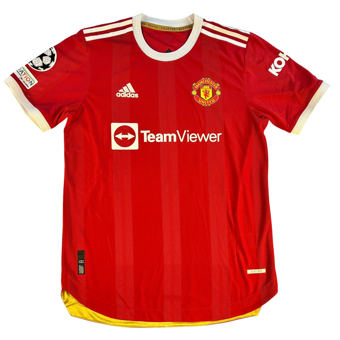 Manchester United 2021/2022 Player Issue Home Shirt - Dalot 20