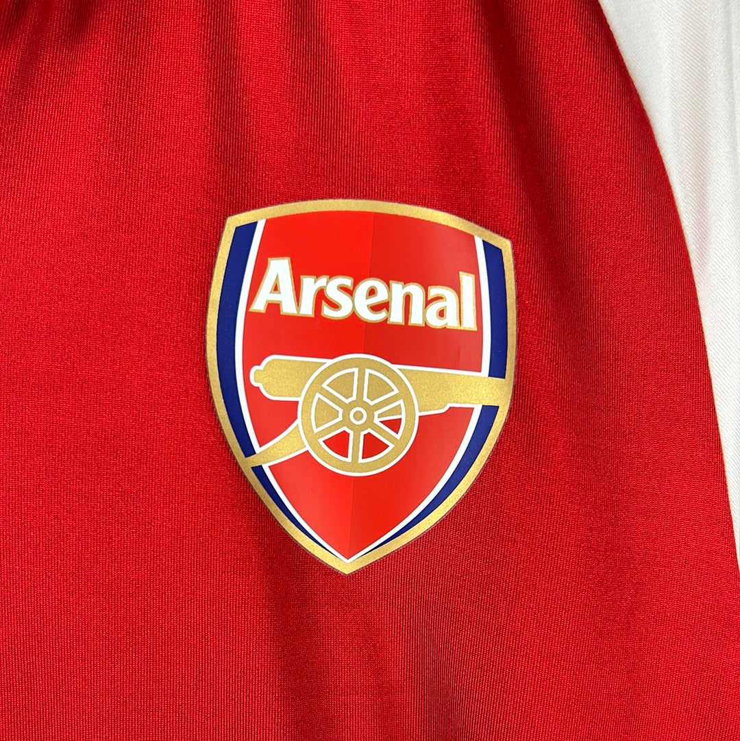 Arsenal 2017/2018 Match Issued Home Shirt - Chambers 21