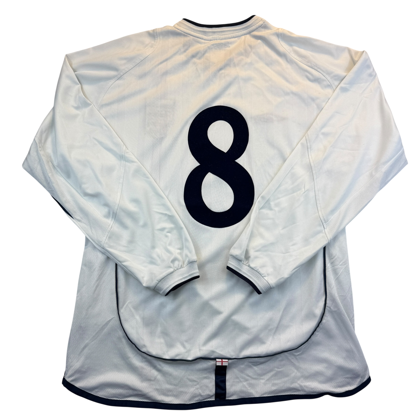 England Player Issue 2001 Long Sleeve Home Shirt