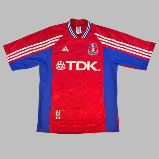 Crystal Palace 1998/1999 Home Shirt front with TDK sponsor