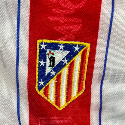 Atletico Madrid 1996/1997 Player Issue Home Shirt - Tomic 29