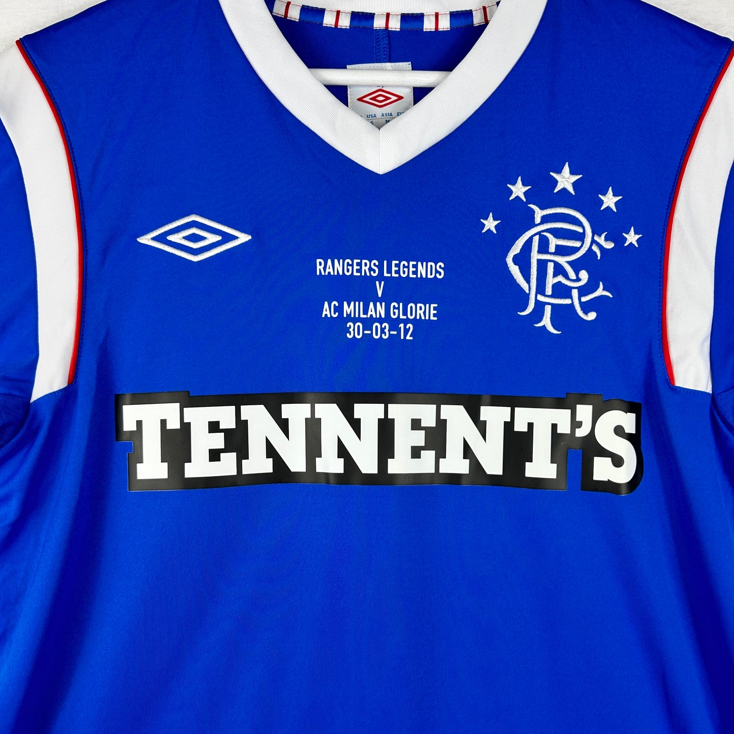 Glasgow Rangers Legends Player Issue Shirt - Laudrup 11