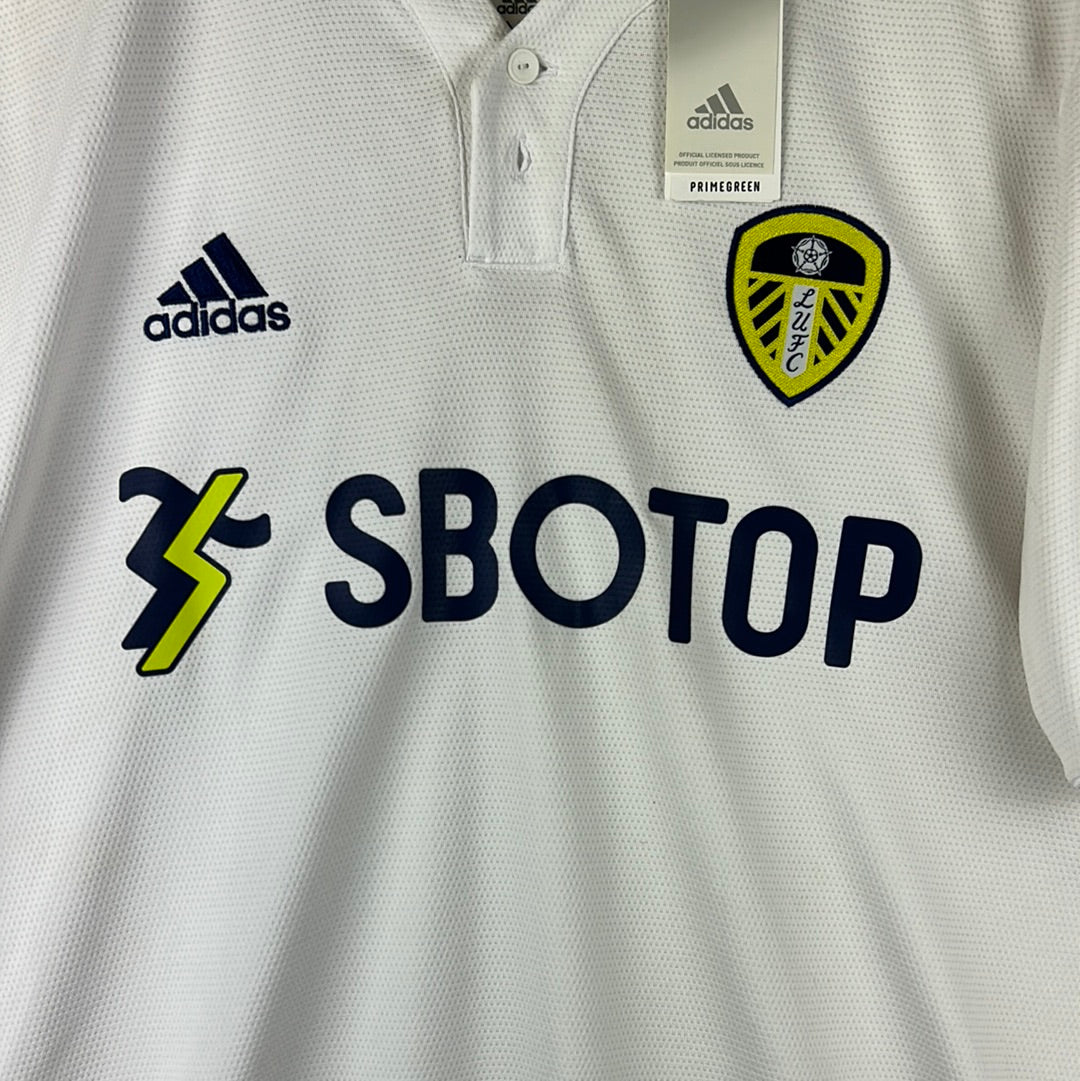 Leeds United 2021/2022 Home Shirt - XL - New with Tags