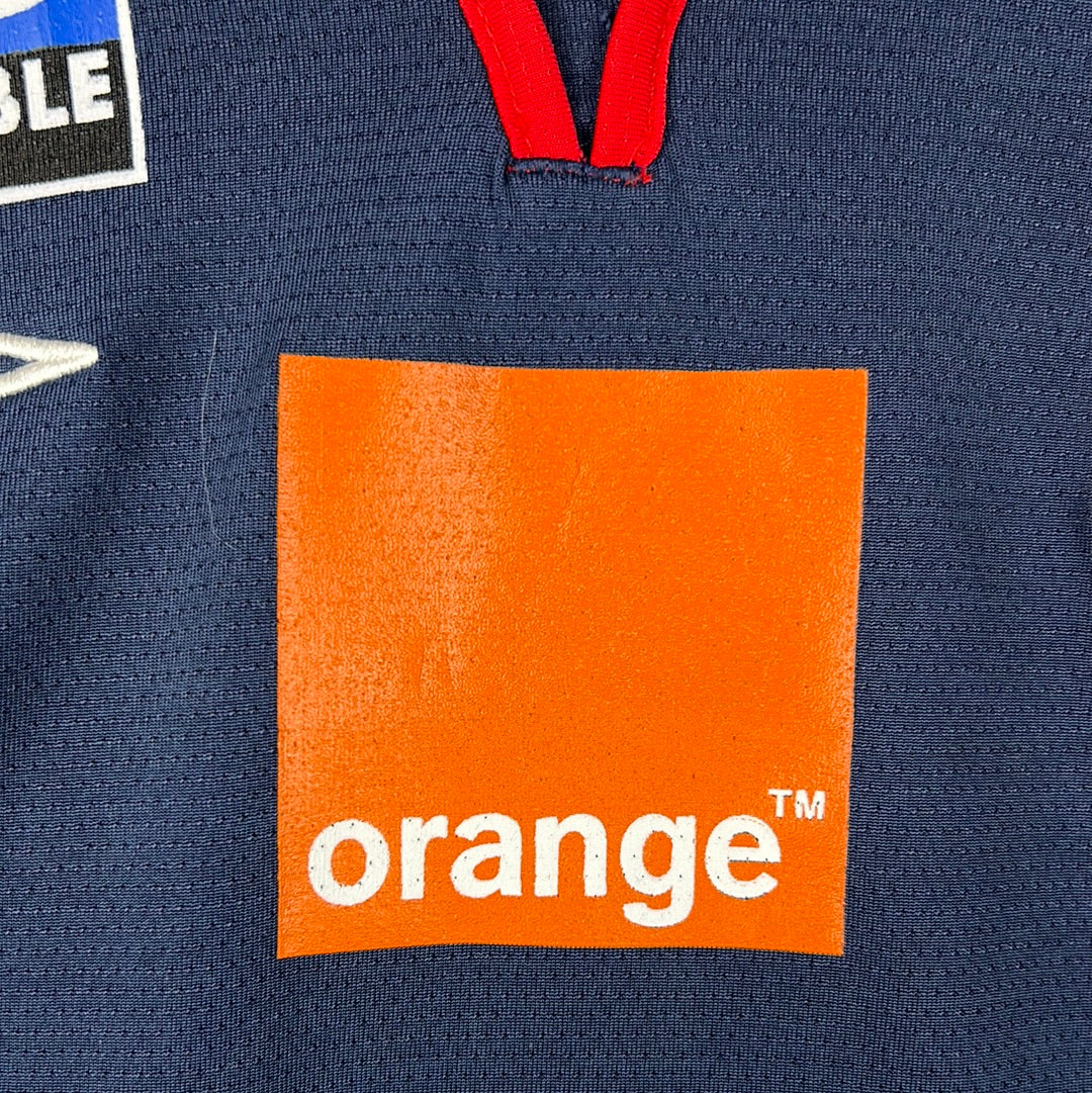 Lyon 2005-2006 Player Issue Training Top - Long Sleeve