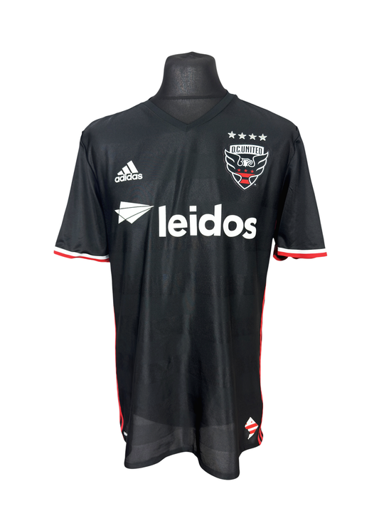 DC United 2016 Authentic Home Shirt - Size XL - (L Fit)