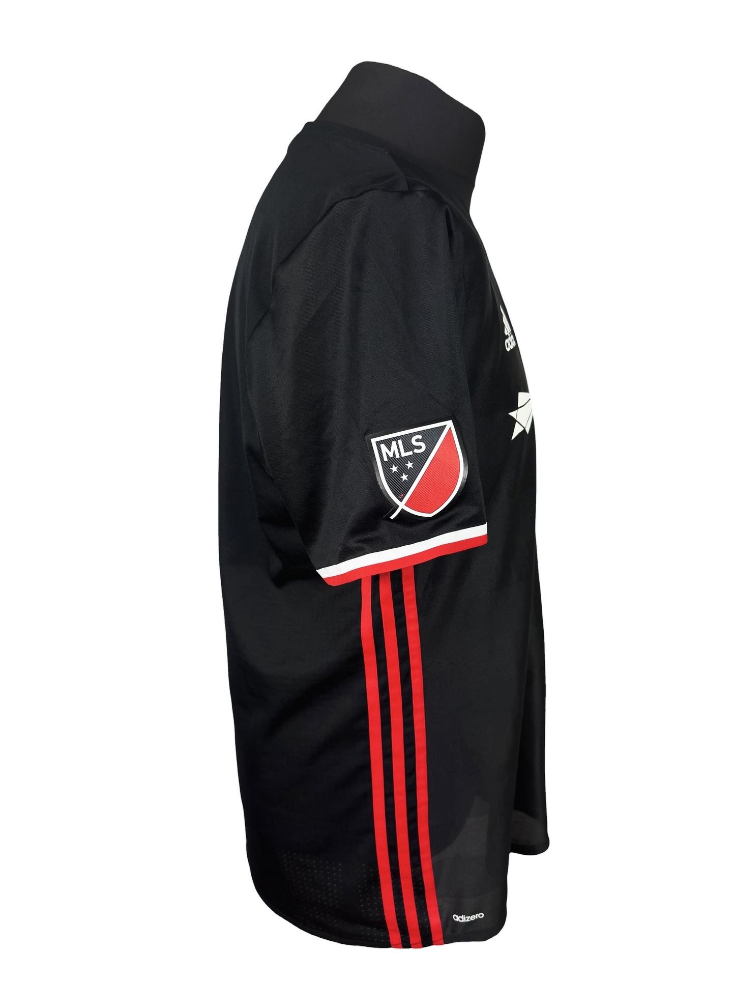 DC United 2016 Authentic Home Shirt - Size XL - (L Fit)