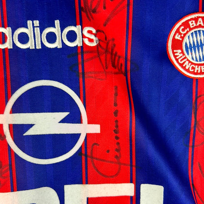 Bayern Munich 1995-1997 Player Issue Home Shirt *Signed - XL - Very Good Condition