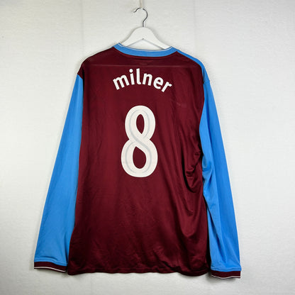 Aston Villa 2009/2010 Player Issue Home Shirt