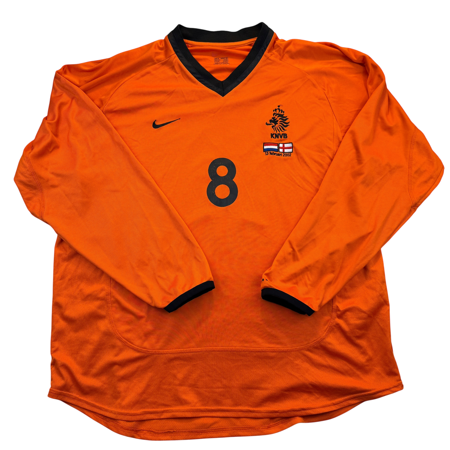 Netherlands 2002 Match Issued Home Shirt