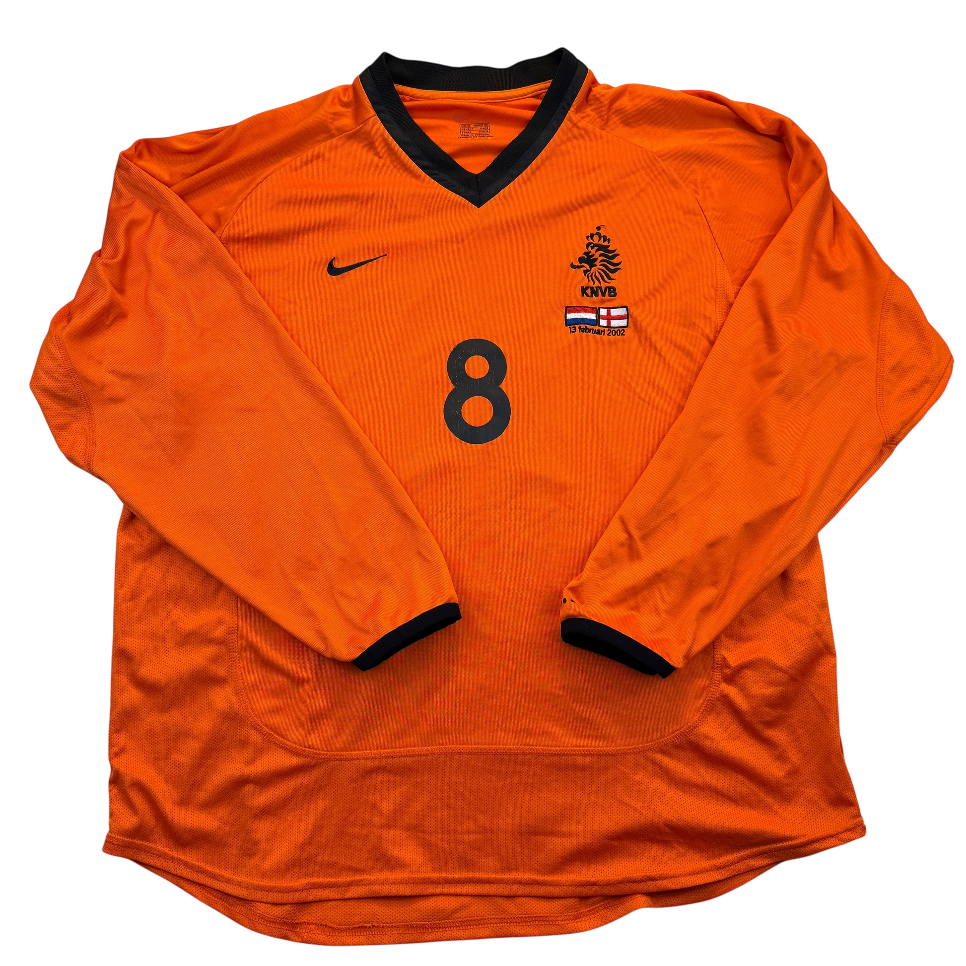Netherlands 2002 Match Issued Home Shirt