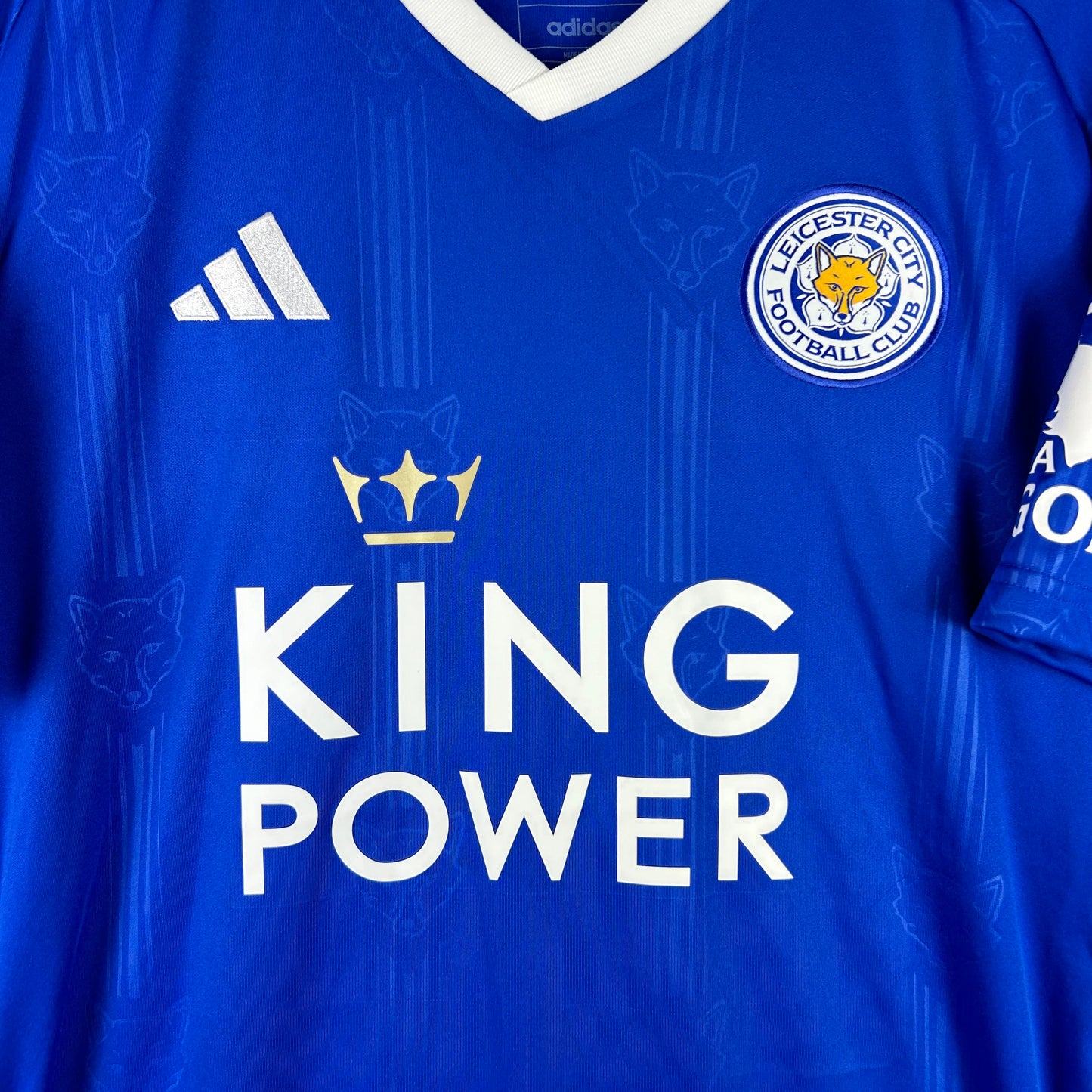 Leicester City 2023/2024 Player Issued Home Shirt - Mavididi 10