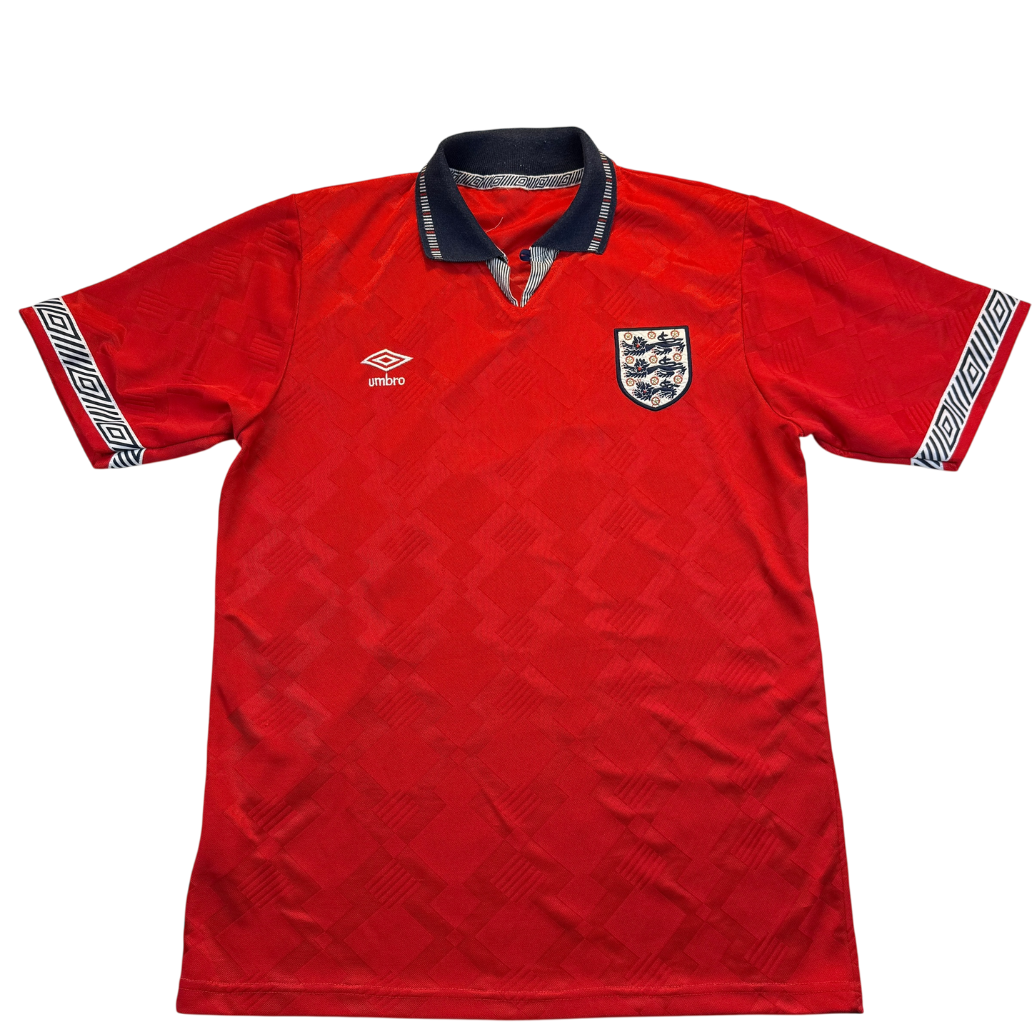 England 1990 Player Issue Away Shirt Front