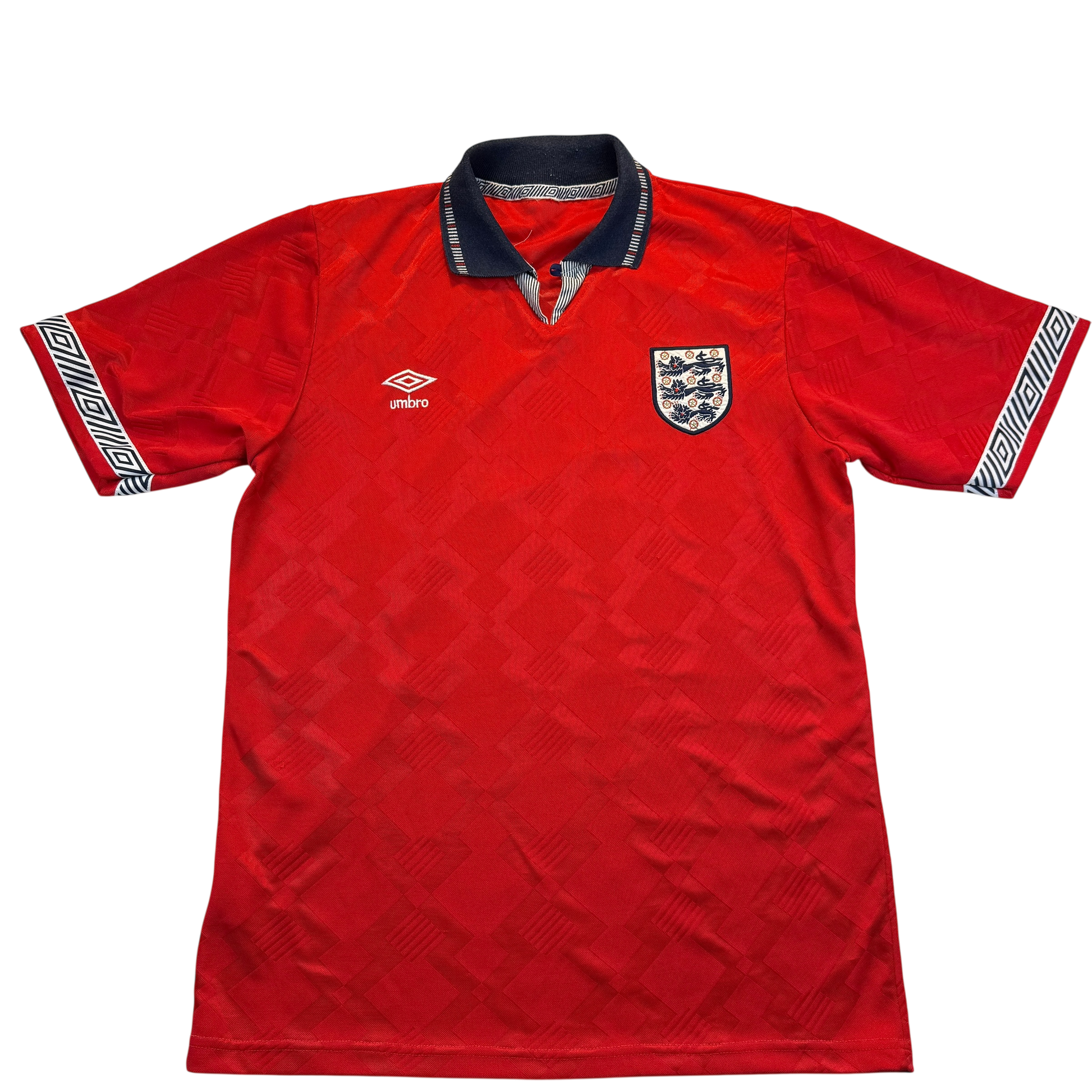 England 1990 Player Issue Away Shirt Front