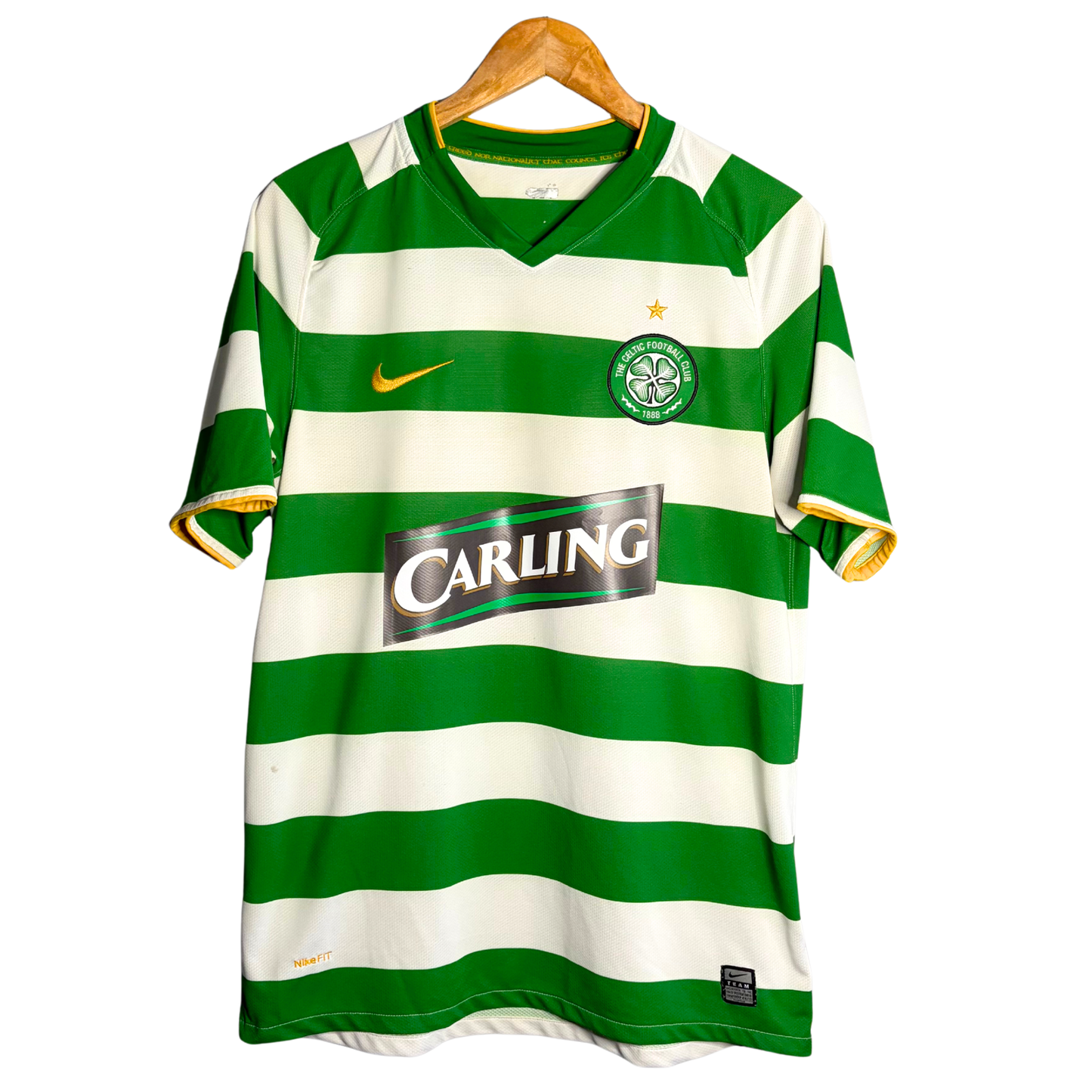 2008-09 Celtic Home Shirt “Nakamura 25” - M