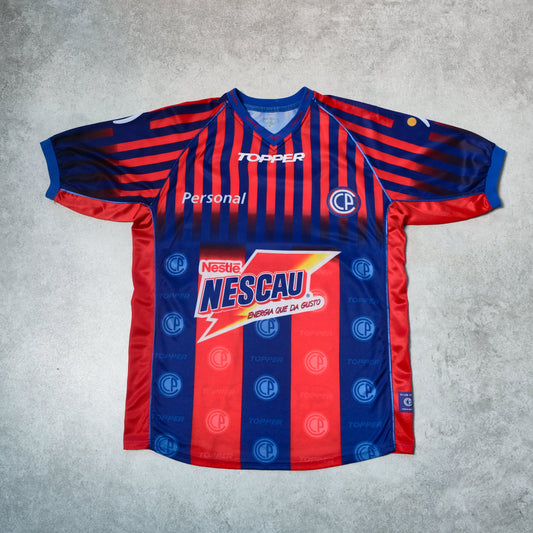 2001/02 Cerro Porteño (Paraguay) Home Shirt Topper (L/XL)