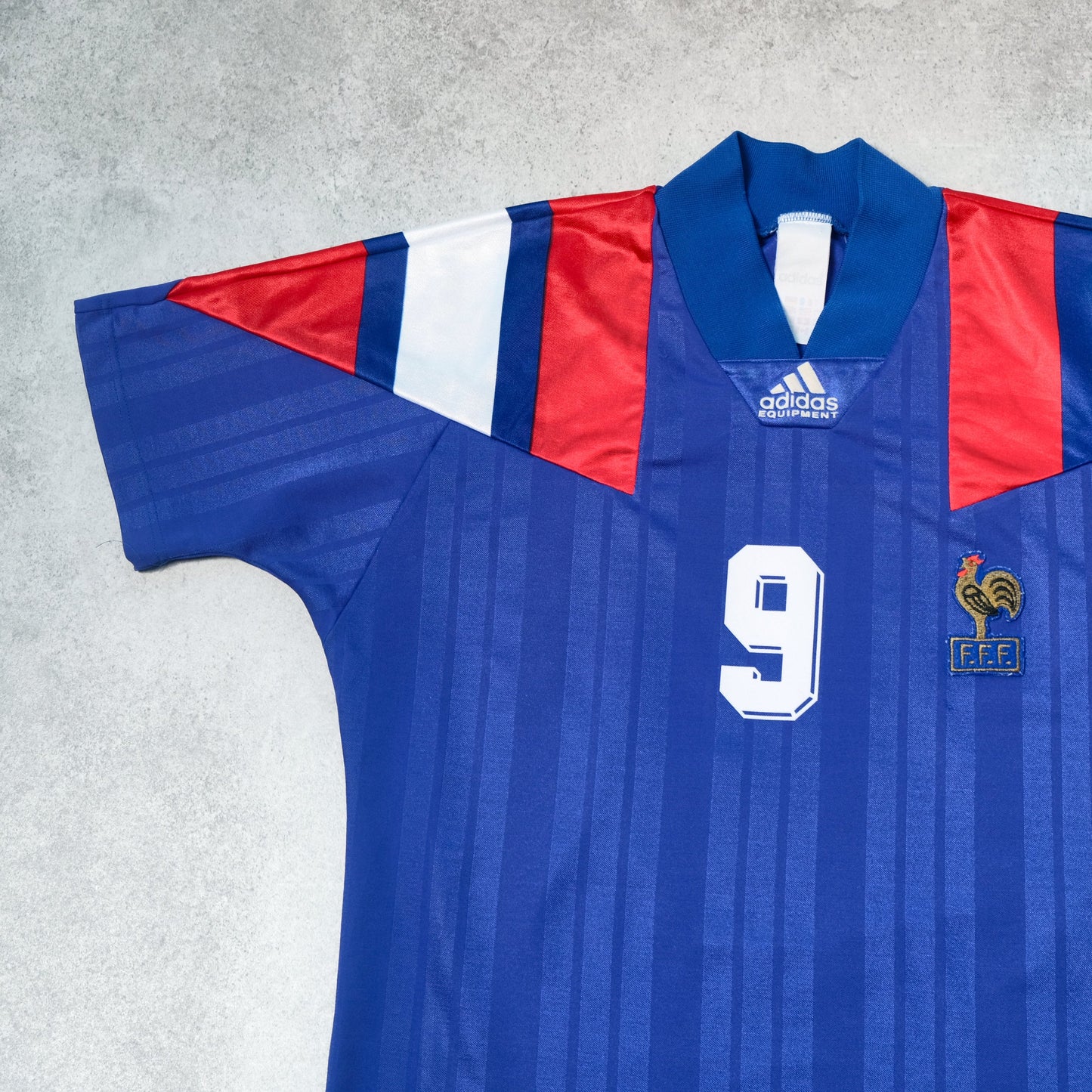 1992/94 France Home Shirt Adidas Papin (S/M)