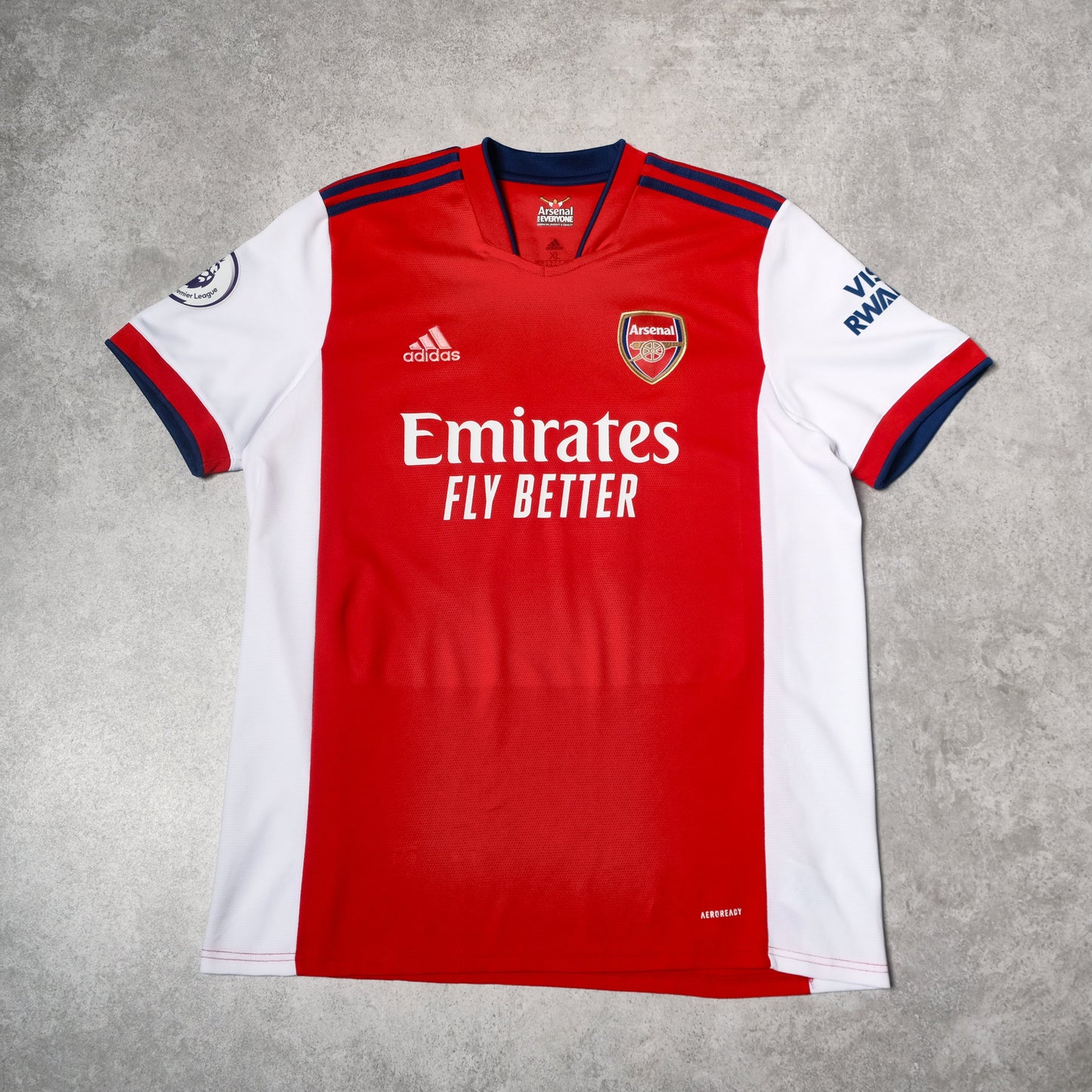 2021/22 Arsenal Home Shirt Adidas Aubameyang (XL)