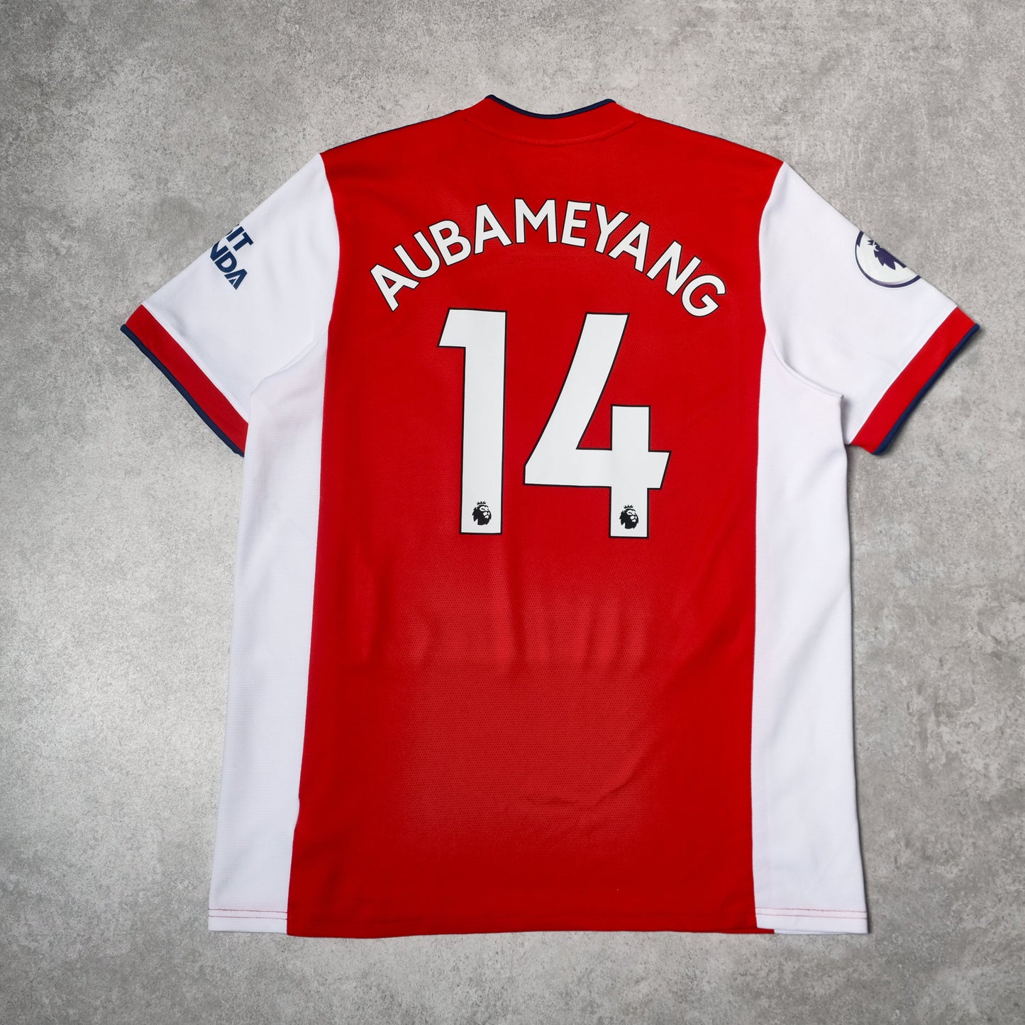 2021/22 Arsenal Home Shirt Adidas Aubameyang (XL)