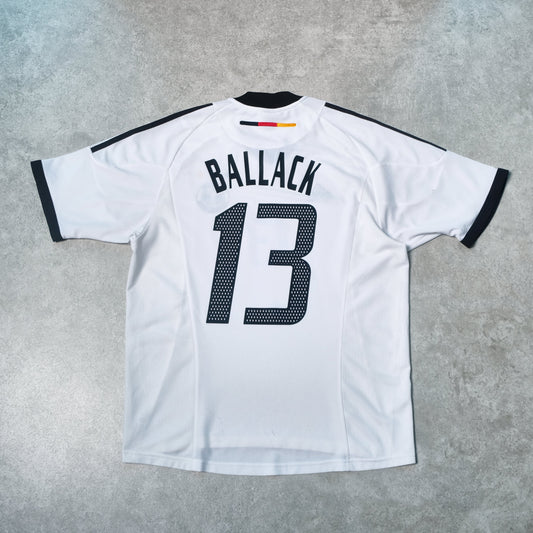 2002/03 Germany Home Shirt Adidas Ballack (M/L)