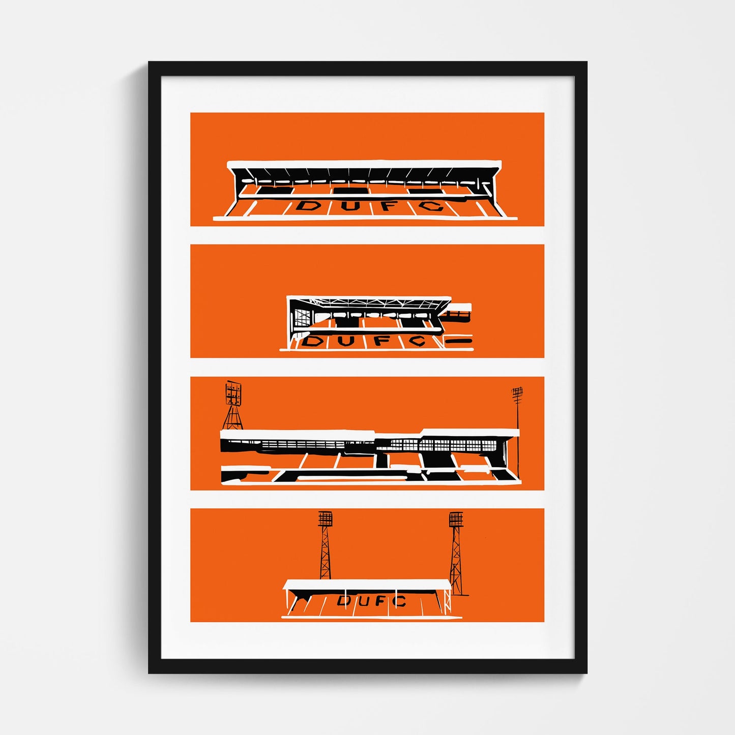 Dundee Utd Stadium Print