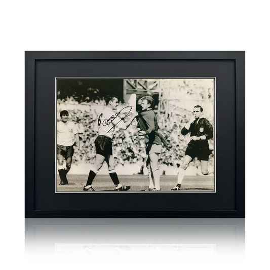 Dave Mackay Signed Tottenham Hotspur 16x12 Photo Deluxe Mount Frame