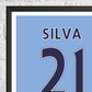 David Silva Legend Stats Print