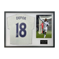Jermain Defoe Signed Tottenham Hotspur Shirt Classic Frame