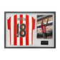 Jermain Defoe Signed Sunderland Shirt Classic Frame