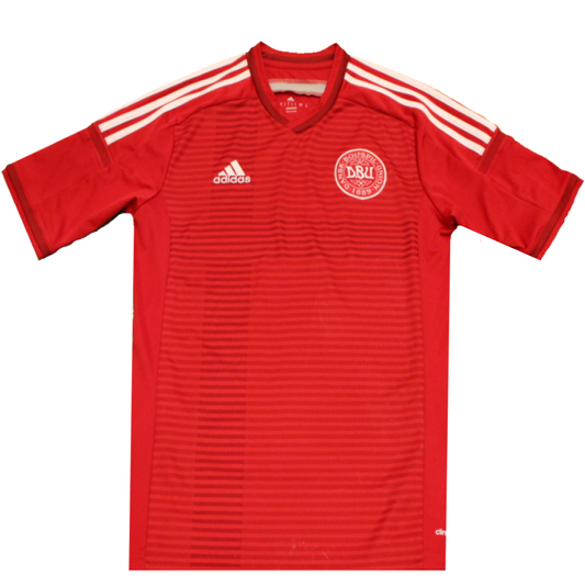Denmark 2014-2015 Home Football Shirt (Excellent) S