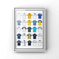 Derby Retro Shirts Football Print