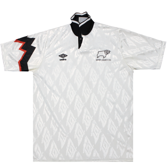 Derby County 1989-1990 Home Shirt (Excellent) XL