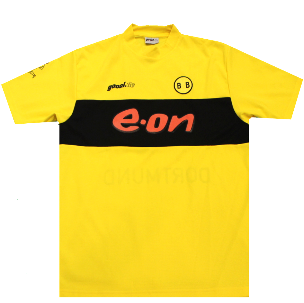 Borussia Dortmund 2002-2003 Home Football Shirt (Fair) XL