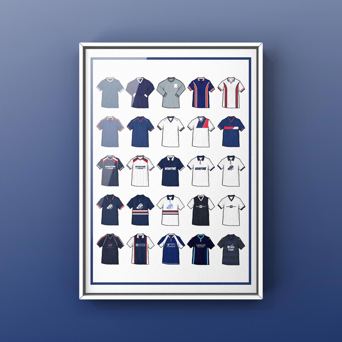 Dundee Retro Shirts Football Print