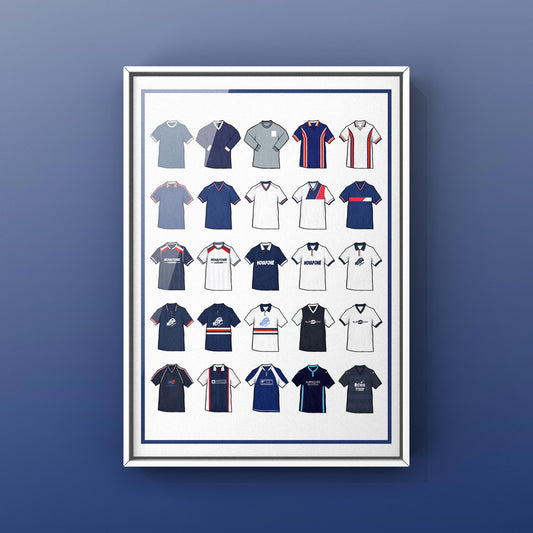Dundee Retro Shirts Football Print