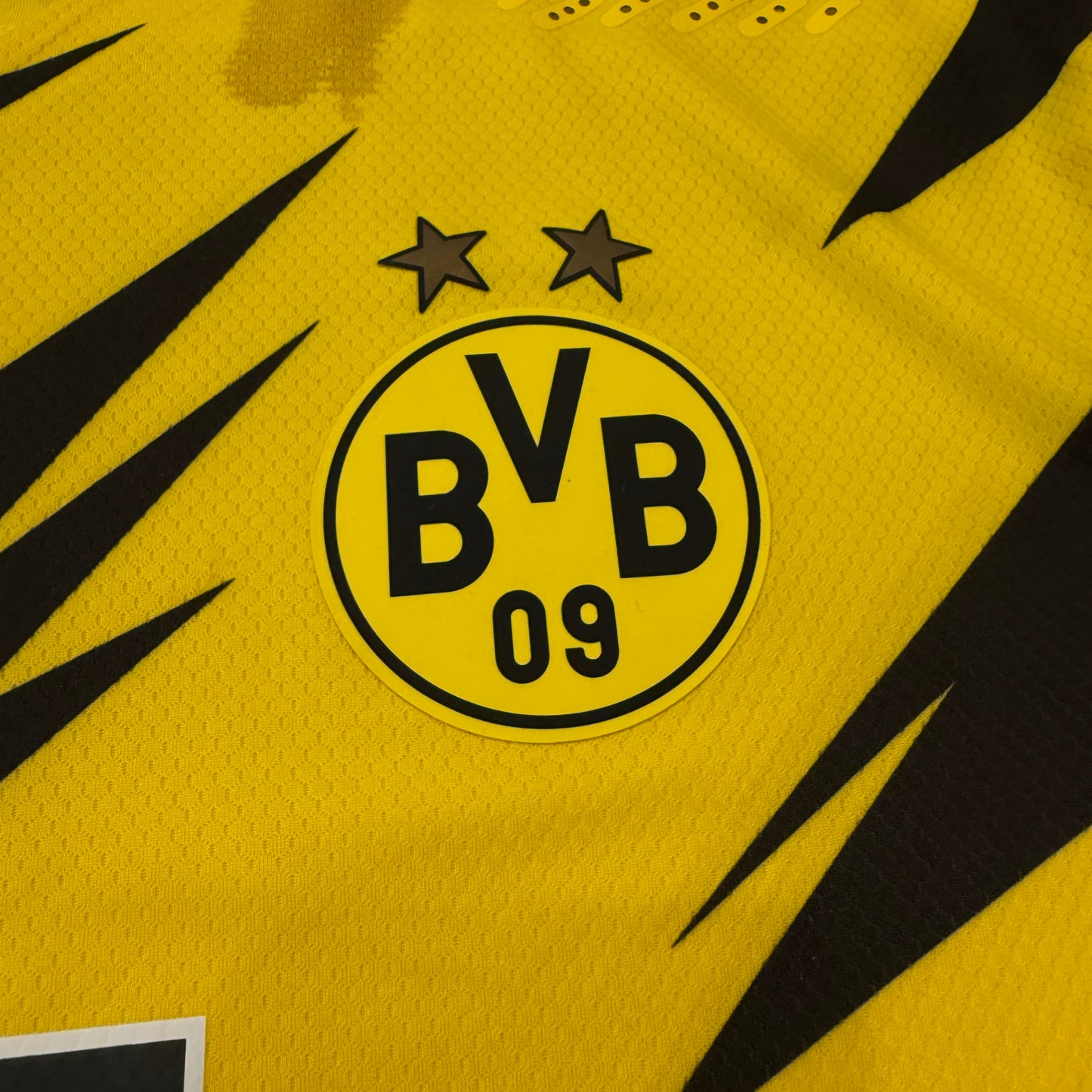 Dortmund 2020-21 Match Worn Home Shirt - Haaland 9
