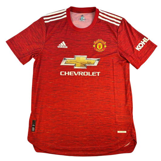 Manchester United 2020/2021 Signed Authentic Home Shirt