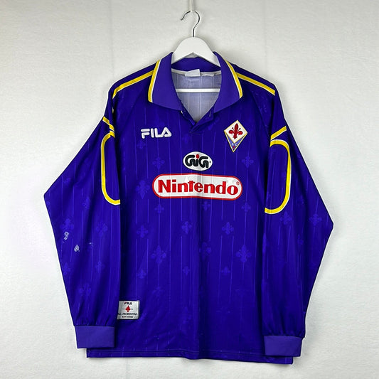 Fiorentina 1997 -1998 Home Shirt - Large