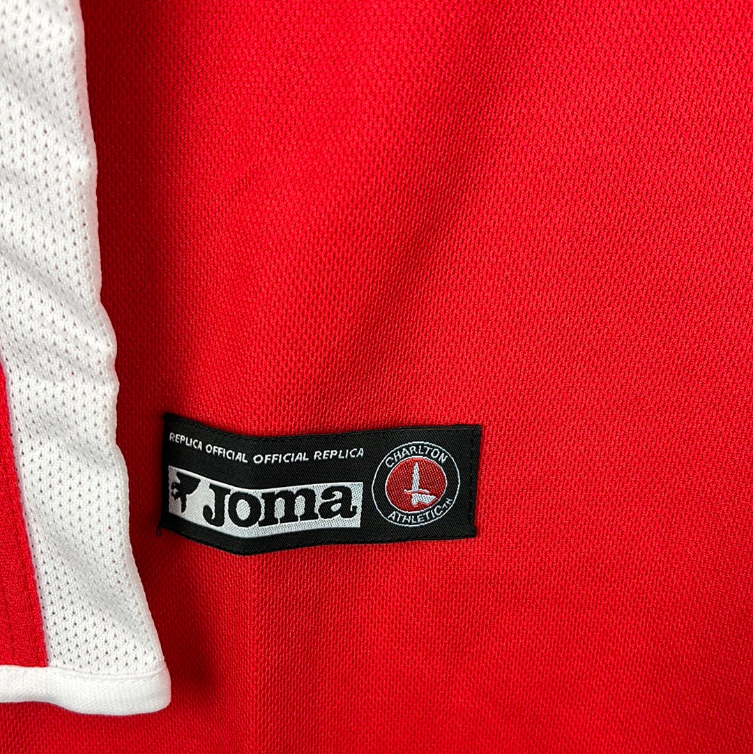 Charlton Athletic 2004/2005 Player Issue Home Shirt - Rommedahl 19