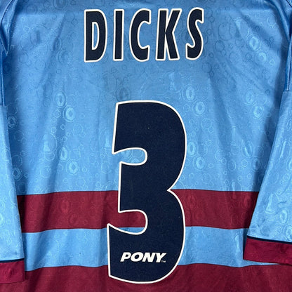 West Ham United 1995-1996 Away Shirt - XL - Dicks 3