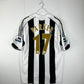 Newcastle United 2006/2007 Match Worn Home Shirt - Parker 17