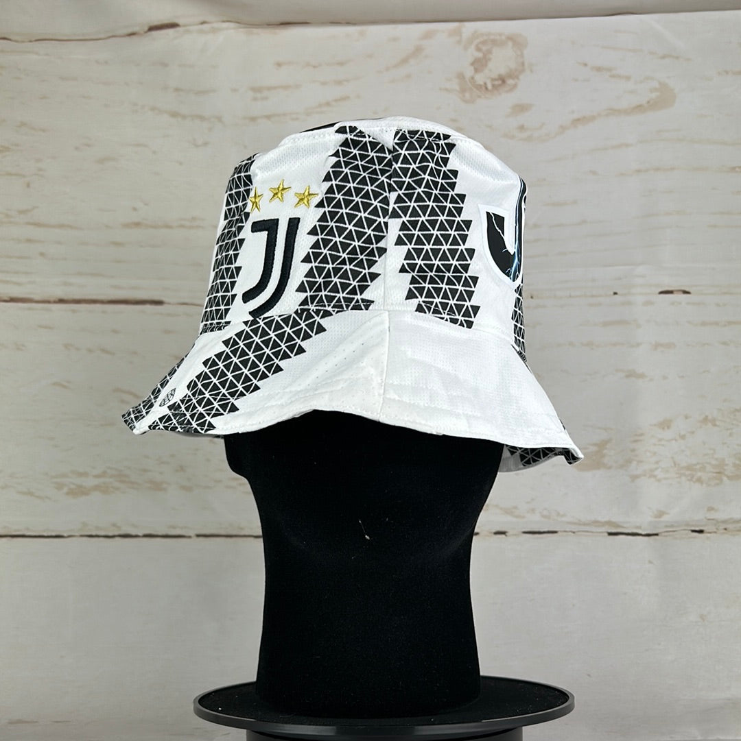 Juventus 22/23 Upcycled Home Shirt Bucket Hat