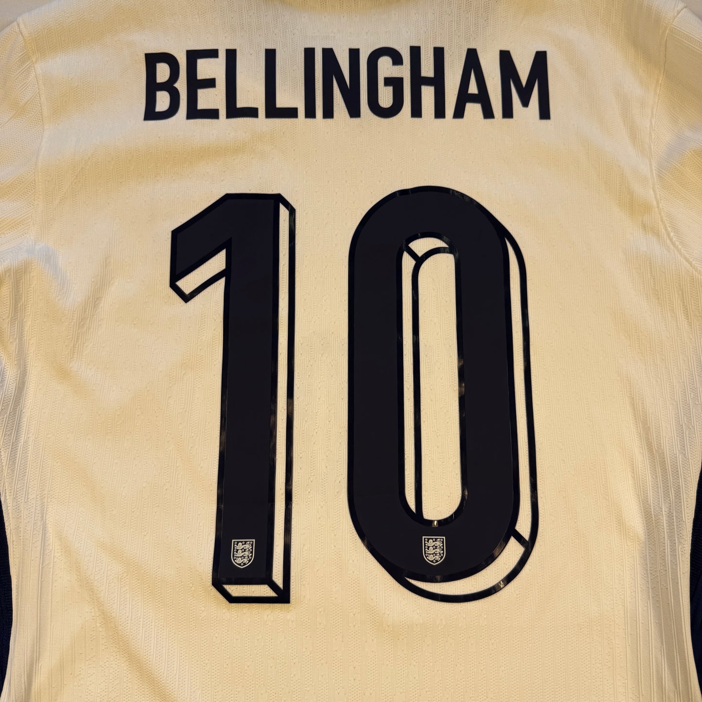 England Player Issue 2024 Home Shirt - v Denmark - Bellingham 10